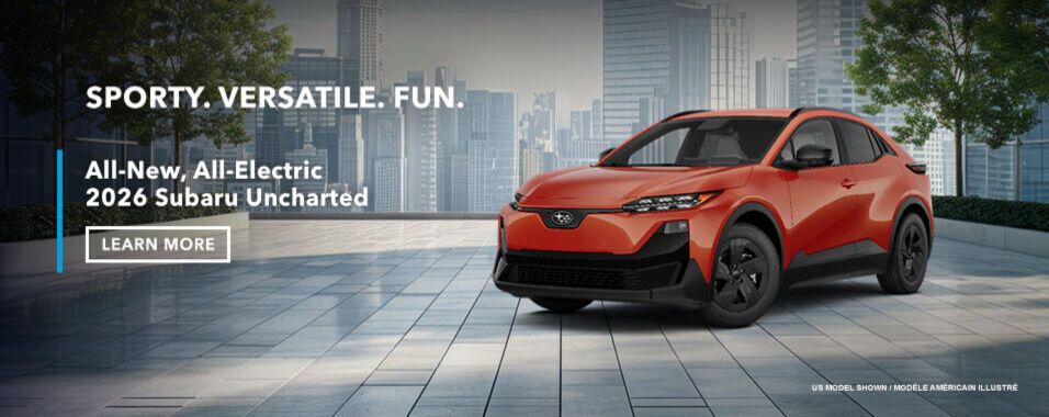 The All-New, All-Electric 2026 Subaru Uncharted -Arriving Early 2026